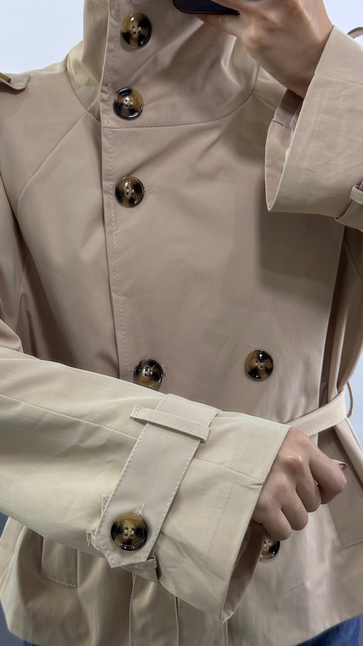 Trench court |Beige