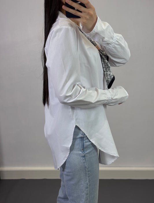 CHEMISE ROSA-BLANC-