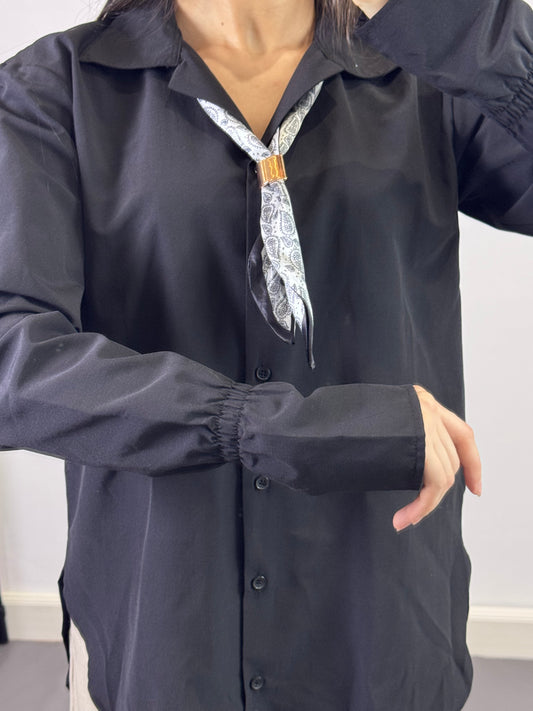 CHEMISE ROSA-NOIR-
