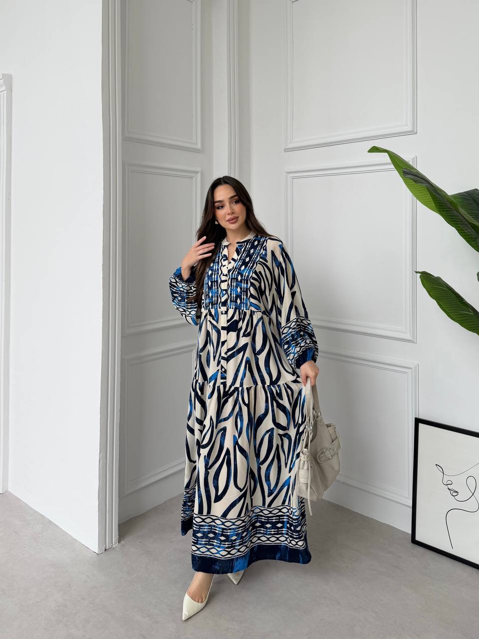 Robe Zira |Bleu