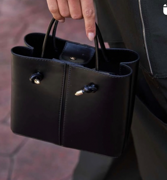 Sac avec bandoulière |Noir