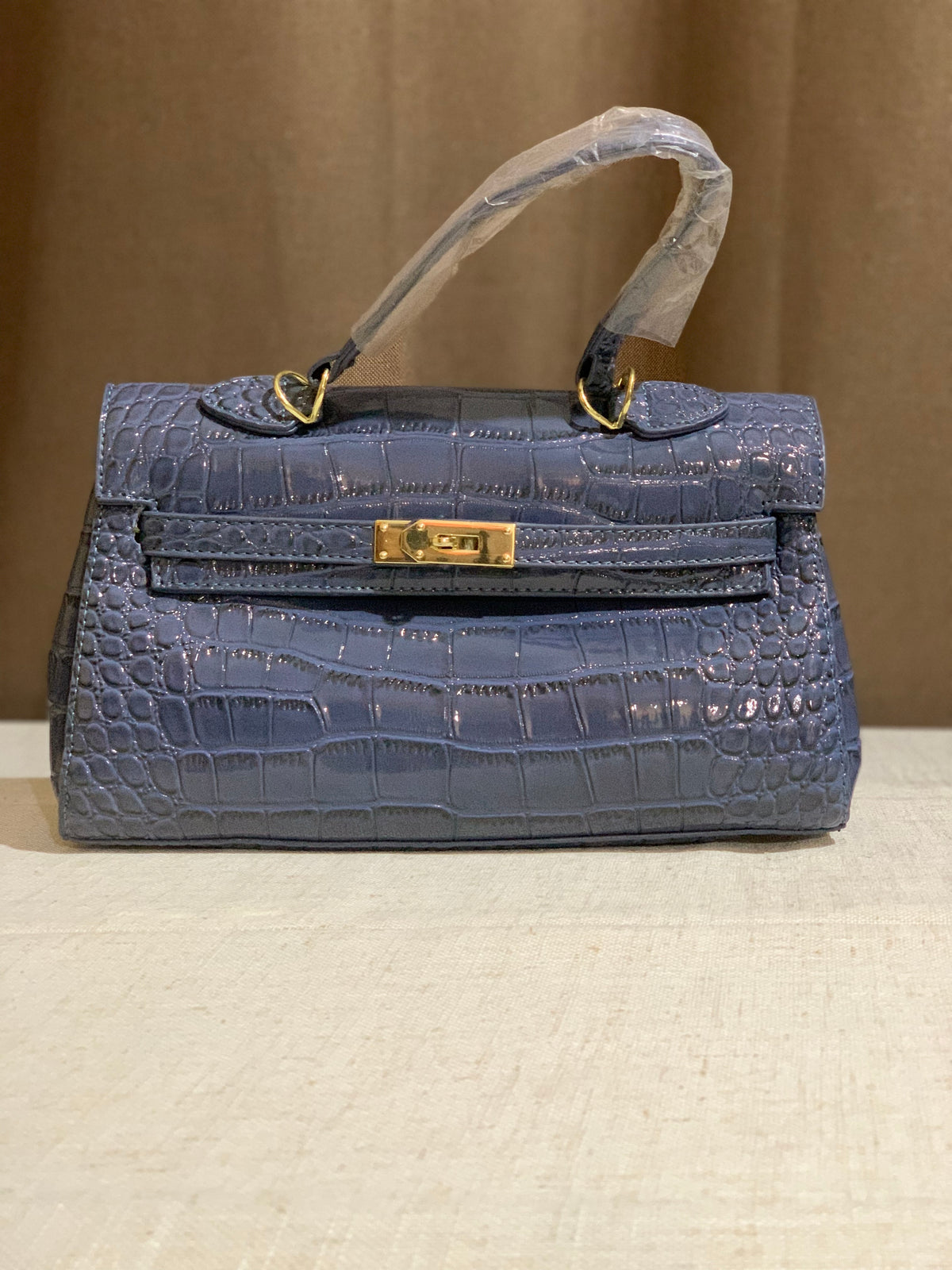 Sac bleu gris