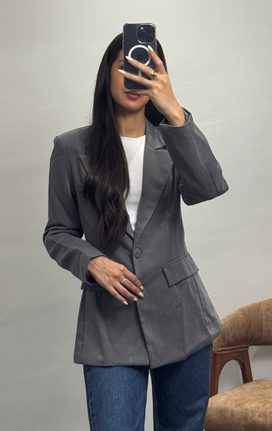 Blazer cintré |Gris