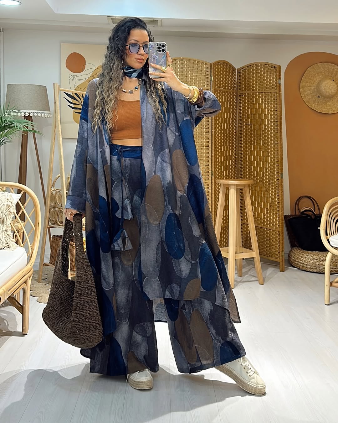 Ensemble Bleu et Marron
