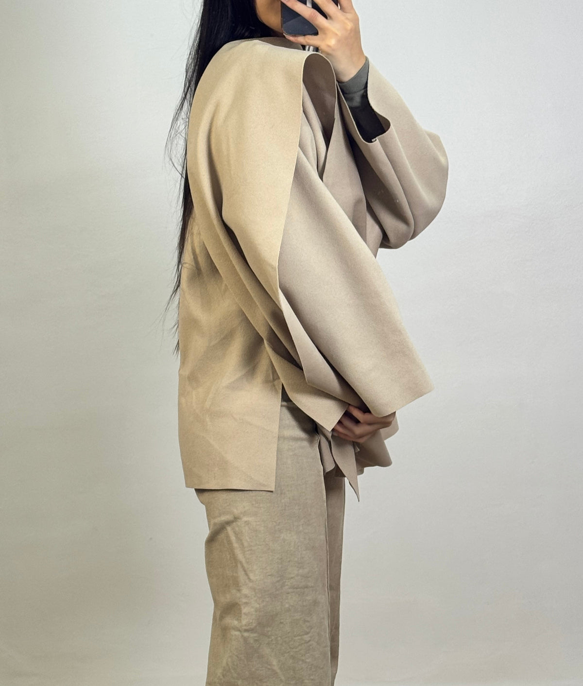 Cape écharpe |Beige