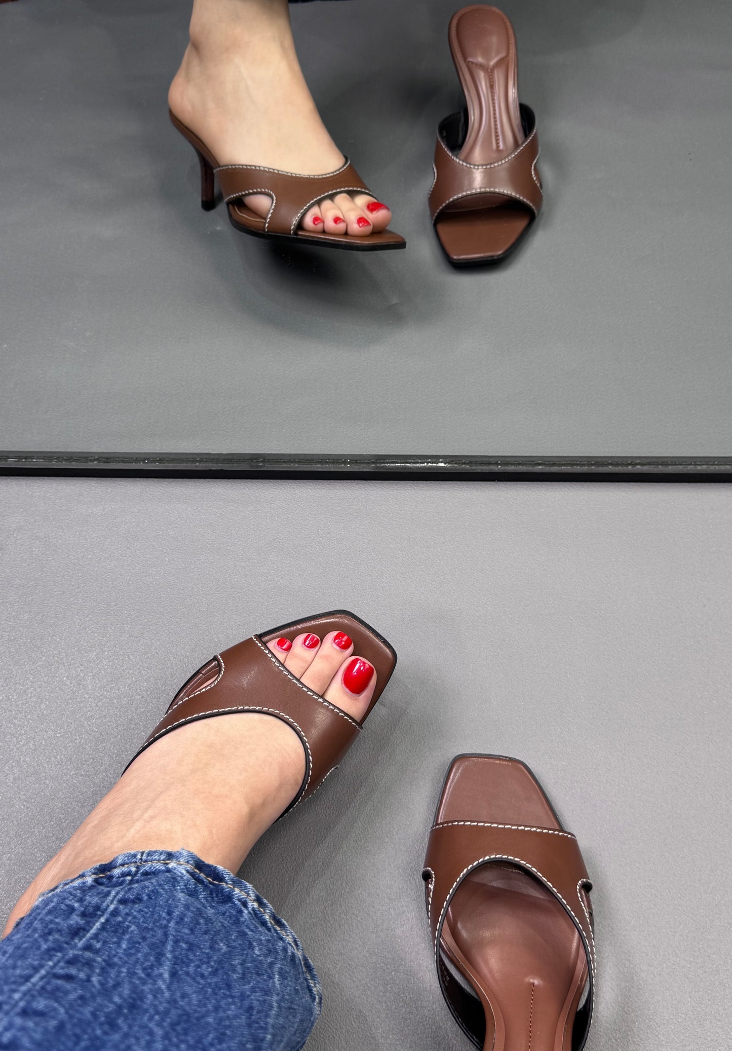 Mules |Marron