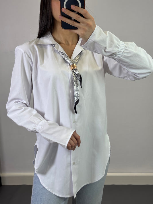 CHEMISE ROSA-BLANC-