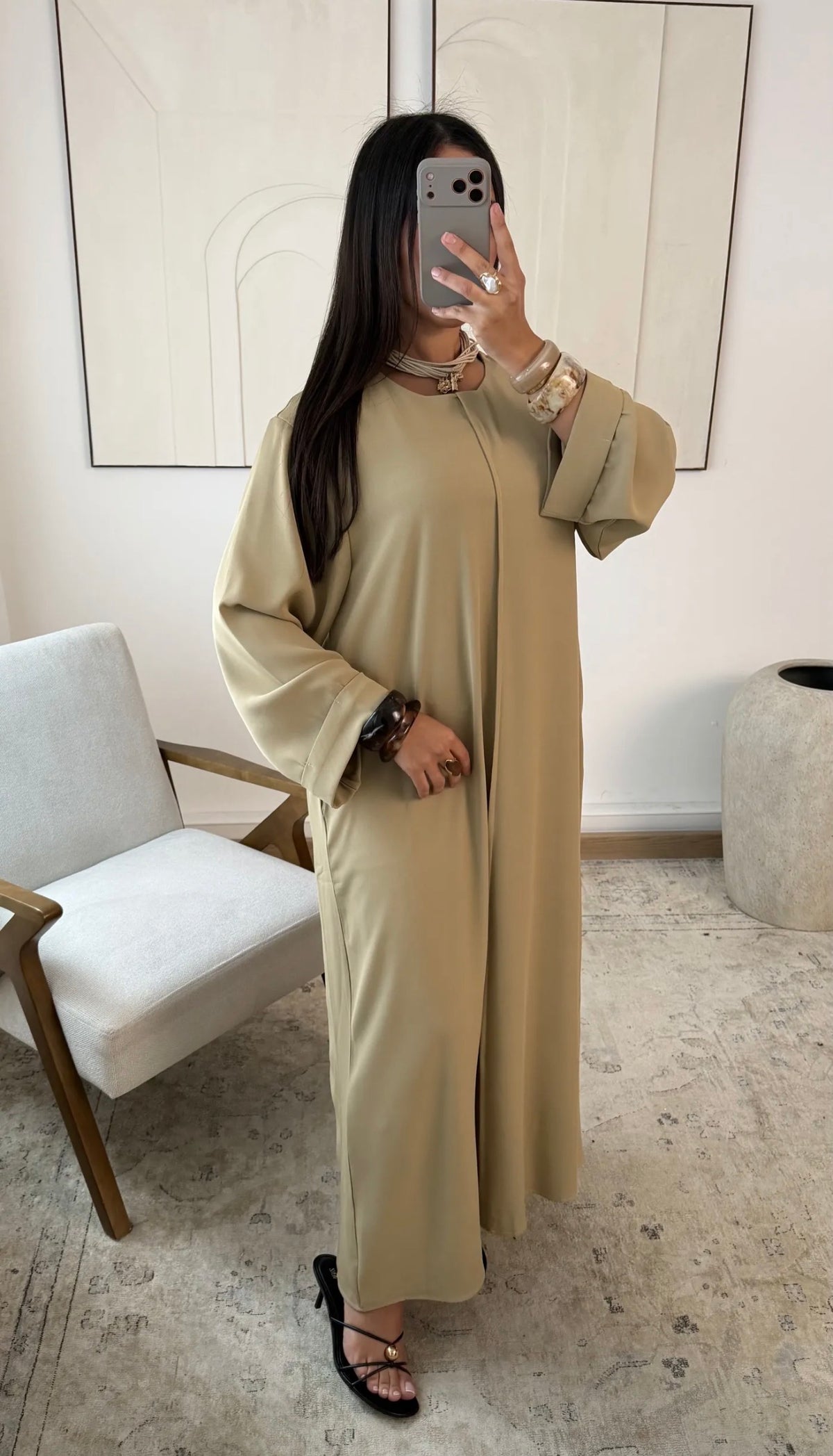 Abaya |Beige